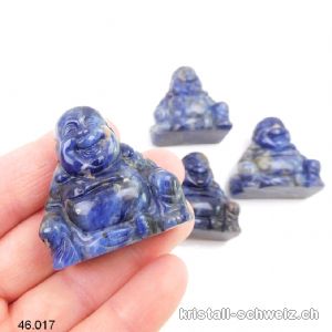 Buddha Sodalith 3,5 - 4 cm. Medizin Buddha