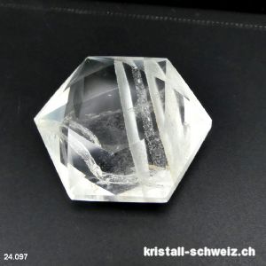 Feenstein - Solomon Siegel Bergkristall 5,9 cm. Unikat 105 Gramm