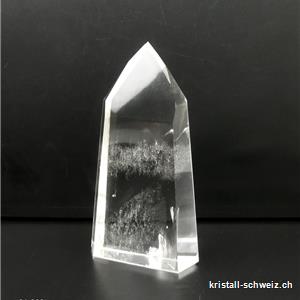Bergkristall Qualität A poliert, Höhe 10,6 cm. Einzelstück 199 Gramm