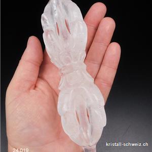 Dorje - Vajra Bergkristall aus Himalaya 14,5 cm/192 Gramm. RARITÄT