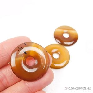 Achat braun Donut 3 cm