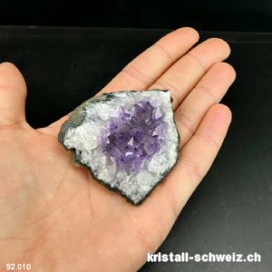 Amethyst aus Brasil, Gruppe 5,3 x 4,8 cm. Unikat