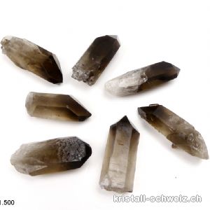 Rauchquarz rohe Spitze 4 bis 5 cm, 14 bis 18 Gr.