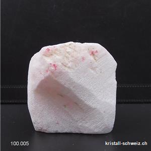 Spinell rosa in weißen Marmor. Unikat