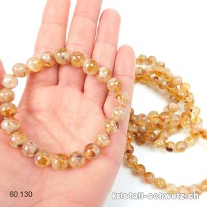 Armband Citrin 8-10 mm / 19,5 cm