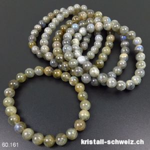 Armband Labradorit 7,5 - 8 mm / 19,5 - 20 cm