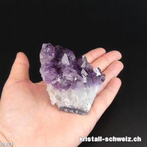Amethyst aus Brasilien, Gruppe. Einzelstück 202 Gramm