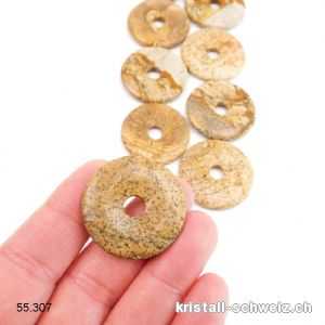 Jaspis Landschaft - Bilder Jaspis, Donut 3 cm. Sonderangebot