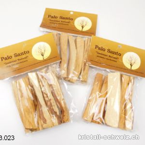 PALO SANTO Holz aus Peru 4 - 6 Stück / 70 bis 80 Gramm