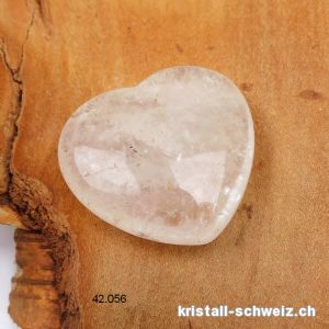 Herz Bergkristall 4,2 x 4 x 1,5 cm. AB-Qual., Sonderangebot