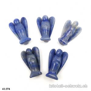 Engel Quarz blau 4 cm