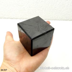 Würfel Schungit 5 - 5,5 x 5 - 5,5 cm