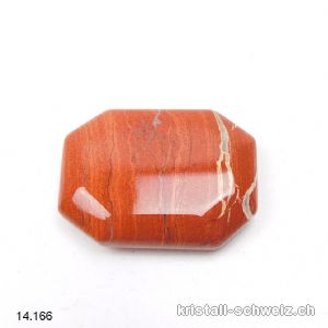 Jaspis rot breckzie, Antistress Eckstein 4 x 3 cm