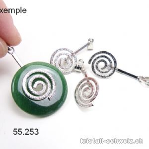 Donuthalter Spirale strukturiert Metall, für 3 bis 4 cm Donut. SONDERANGEBOT