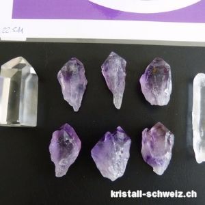 Flammen-Violet Reiki, Komplettset. Unikat mit Amethyst