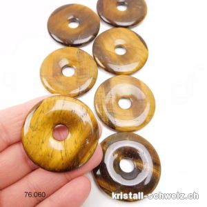 Tigerauge Donut 4 cm. SONDERANGEBOT