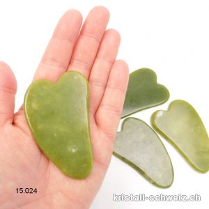 Engelsflügel - Massage Jade Serpentin 7 cm. SONDERANGEBOT