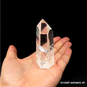 Bergkristall poliert, Höhe 8 cm. Einzelstück 105 Gramm