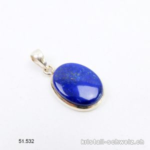 Anhänger Lapislazuli aus Afghanistan aus 925er Silber