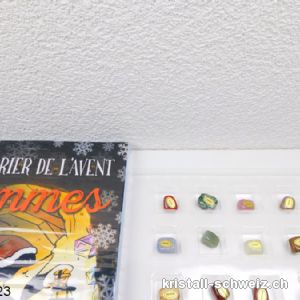 1 Adventskalender mit Edelsteine