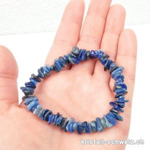 Armband Kyanit blau - Disthen, elastisch 18,5 - 19 cm. Größe M - L