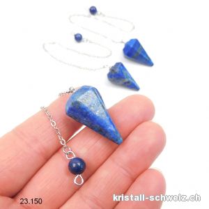 Pendel Lapislazuli facettiert, klein 2,3 cm. Sonderangebot