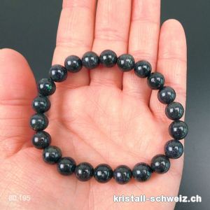Armband Opal Andamooka 8,5 mm / 18,5 cm. Unikat