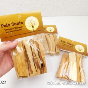 PALO SANTO Holz aus Peru 4 - 6 Stück / 70 bis 80 Gramm