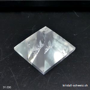 Pyramid Bergkristall, Basis 3,6 cm. Unikat