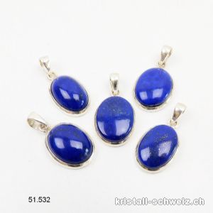 Anhänger Lapislazuli aus Afghanistan aus 925er Silber