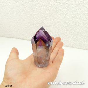  Ametrin poliert mit Fantom 7,9 cm. Unikat. AA-Qualität