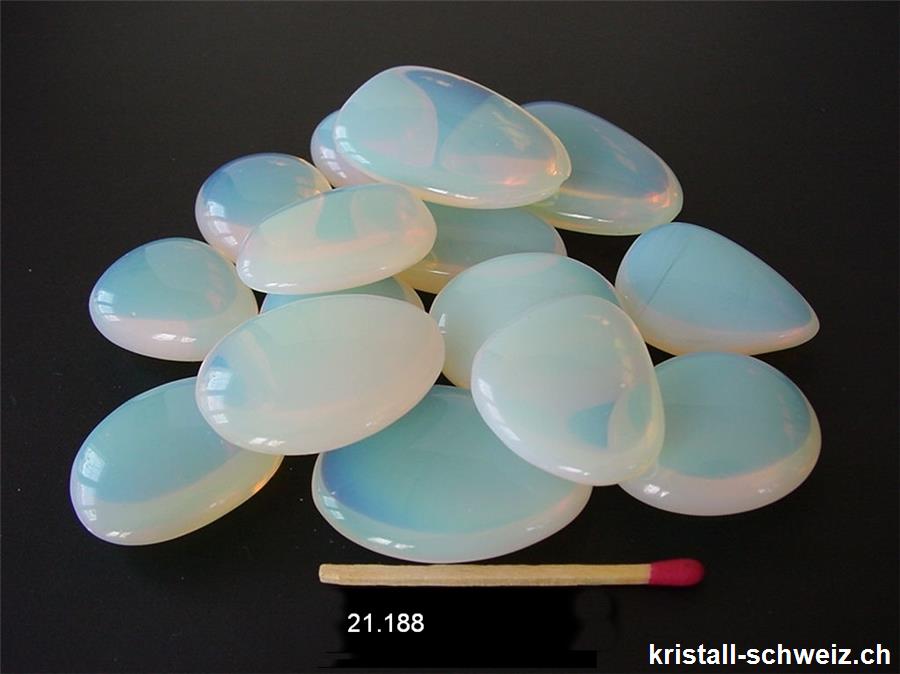Opalin - Opalglas 3,5-4 cm, Grösse M - L