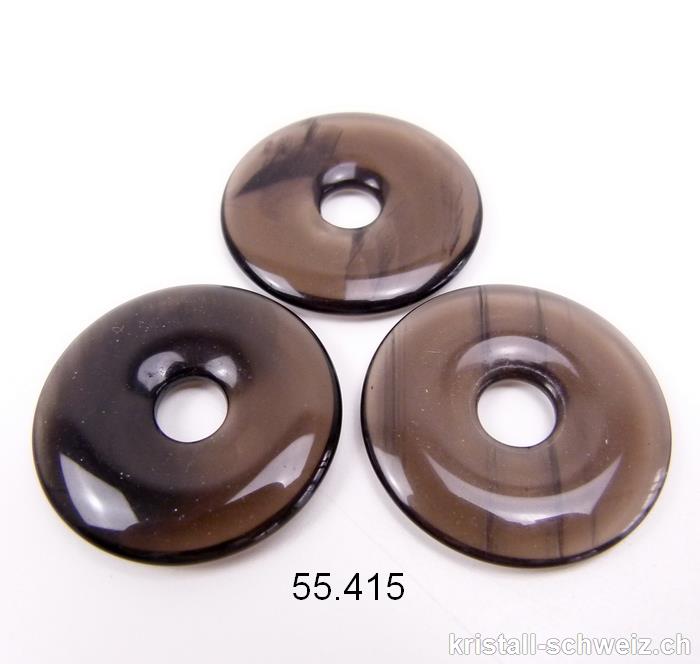 Obsidian Lamellen Donut 4 cm