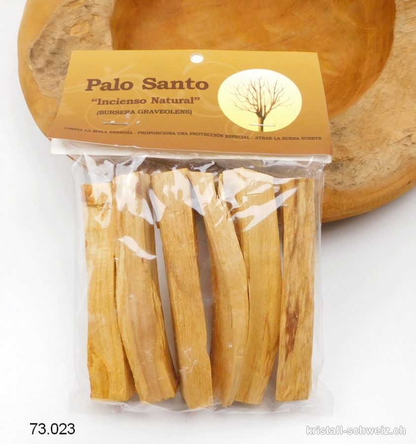 PALO SANTO Holz aus Peru 4 - 6 Stück / 70 bis 80 Gramm