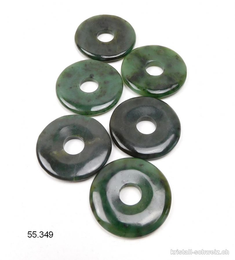 Nephrit Jade, Donut 3 cm