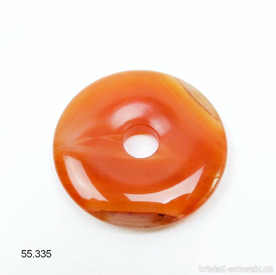 Carneol - Karneol gebändert, Donut 4 cm