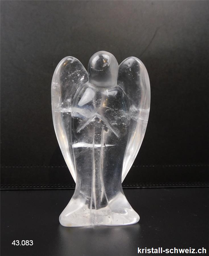 Engel Bergkristall 6,5 cm. Unikat A-Qual.