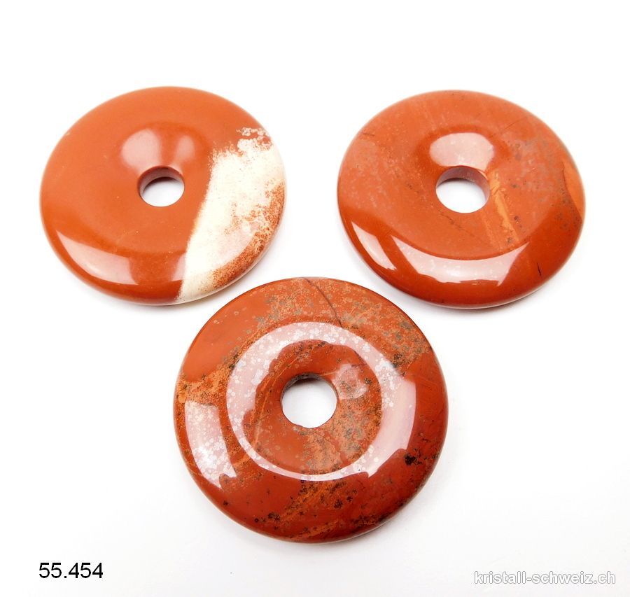 Jaspis rot Donut 4 cm