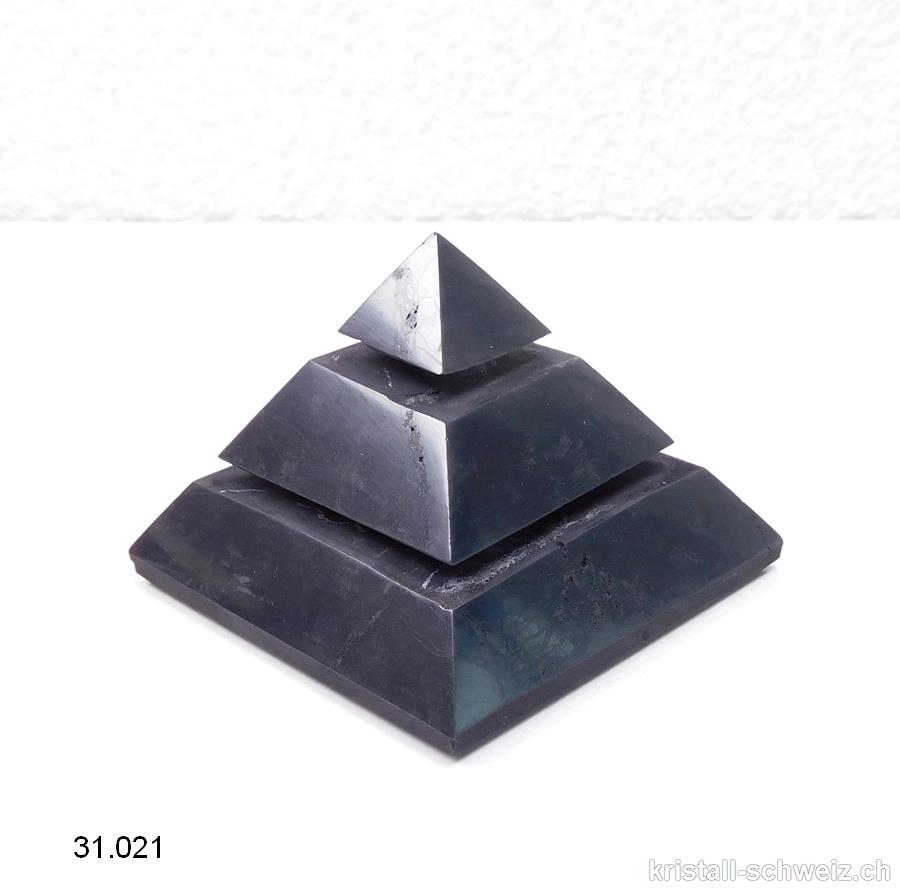 Pyramid Schungit SAKKARA 7 cm x H. 5,5 cm. SONDERANGEBOT