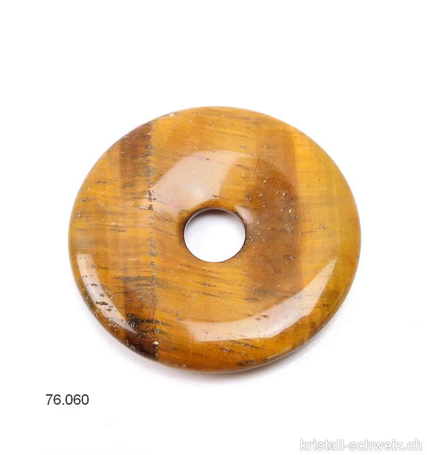 Tigerauge Donut 4 cm. SONDERANGEBOT