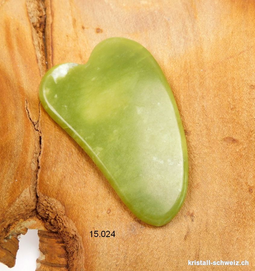 Engelsflügel - Massage Jade Serpentin 7 cm. SONDERANGEBOT