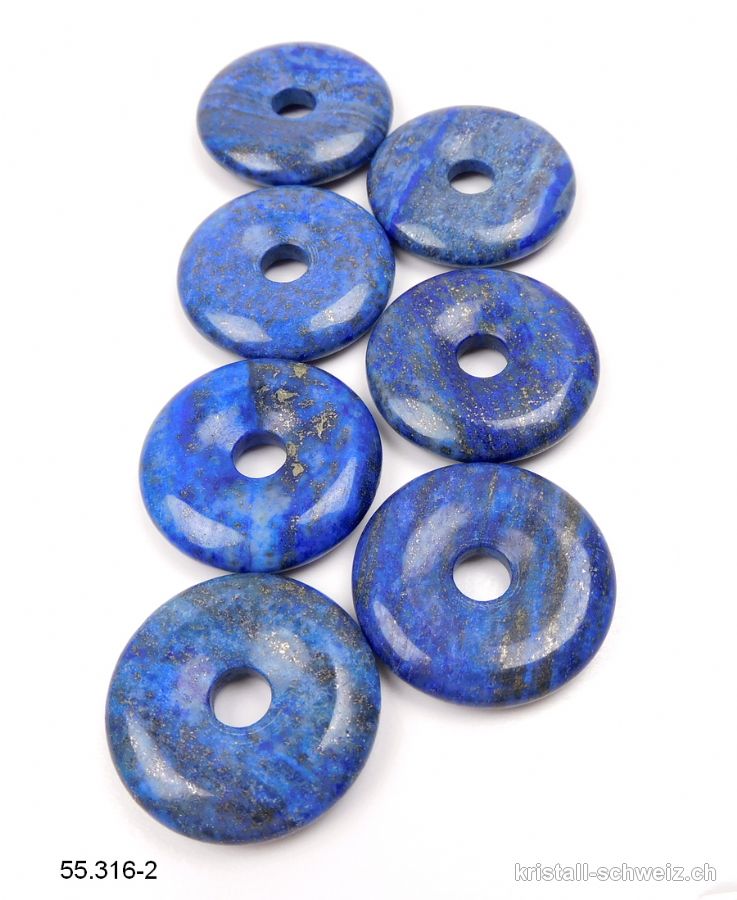 Lapislazuli, Donut 3 cm. Sonderangebot