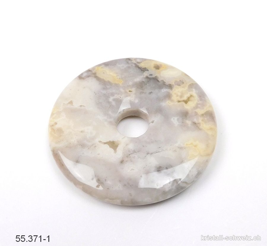 Achat Crazy Lace grau-beige, Donut 4 cm. Einzelstück