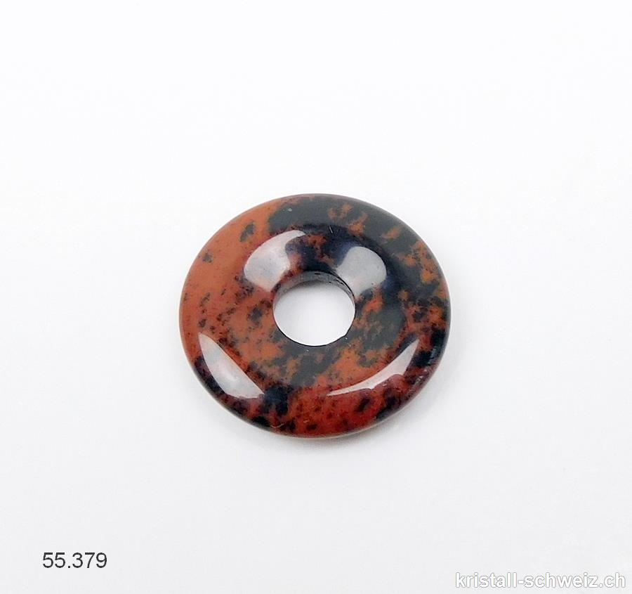 Obsidian Mahagoni Donut  1,7-1,8 cm