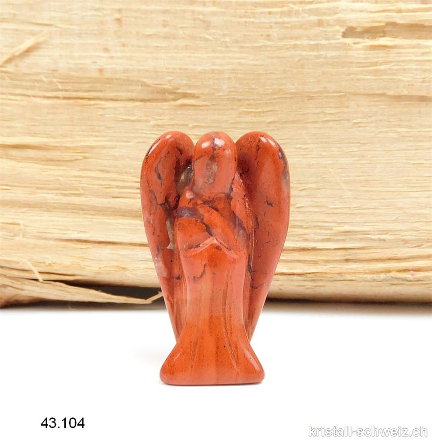 Engel Jaspis rot breckzie 4 cm