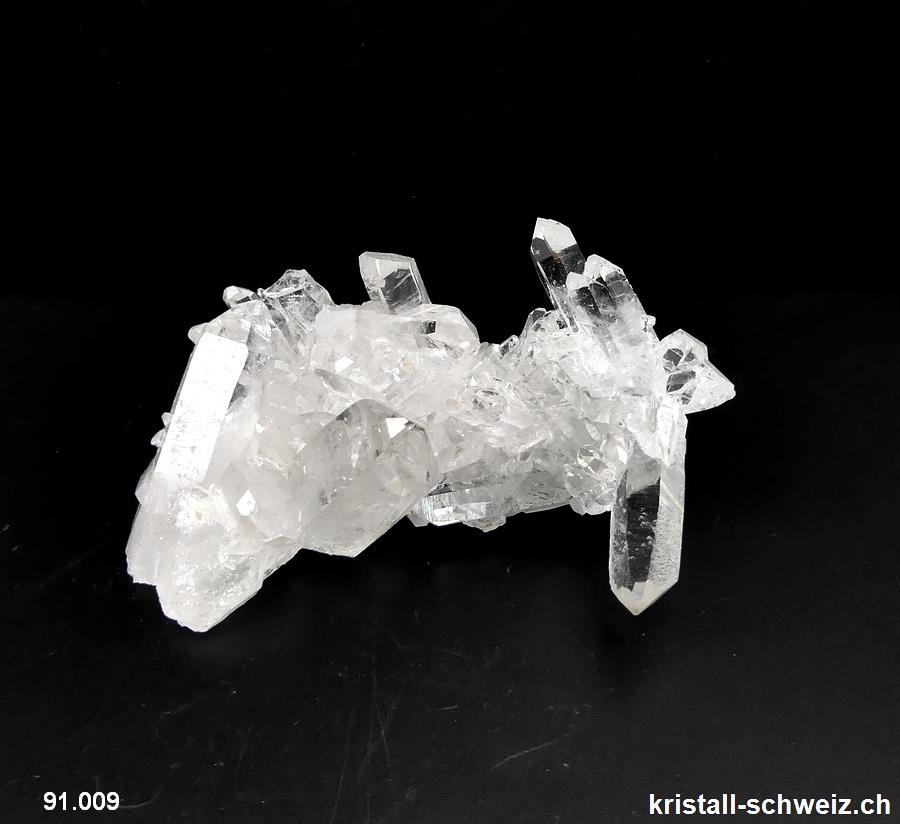 Bergkristall A Gruppe aus Brasilien. Unikat 114 Gramm