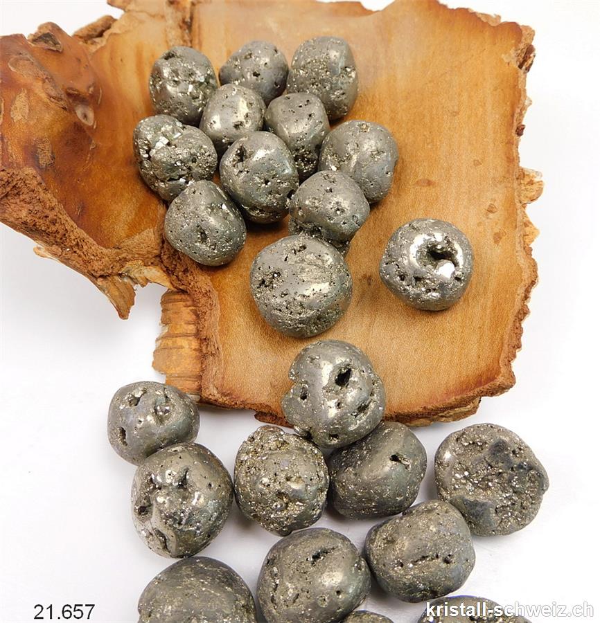 Pyrit mit Kristallen aus Peru 2-2,5 cm / 15-19 Gr.