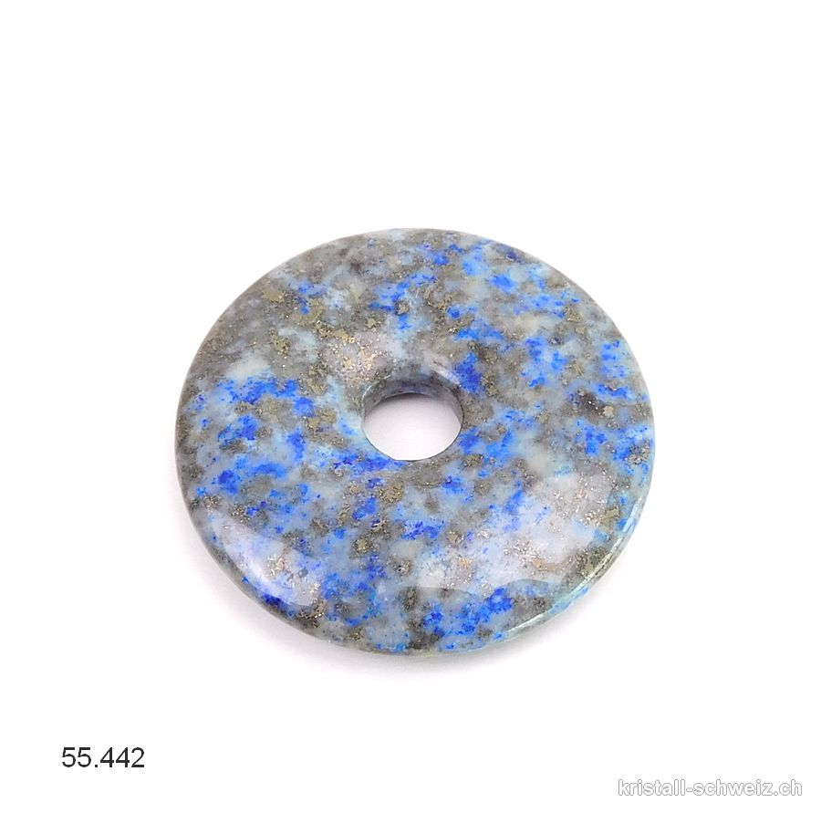 Lapislazuli, Donut 3,5 cm. B-Qual. Sonderangebot