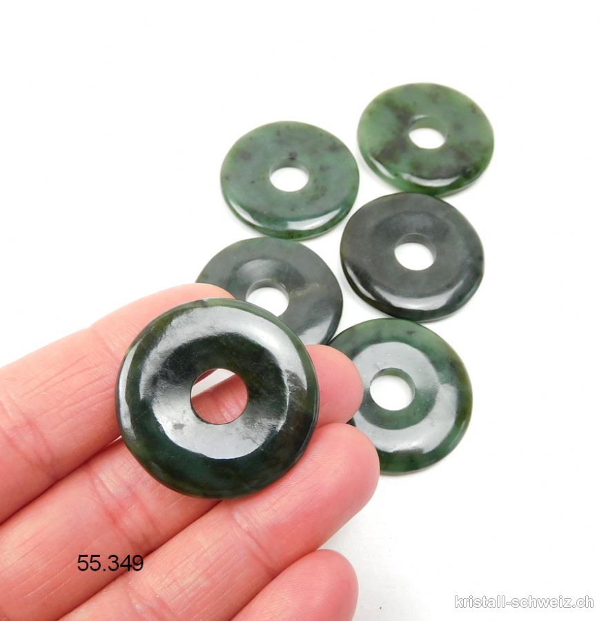 Nephrit Jade, Donut 3 cm