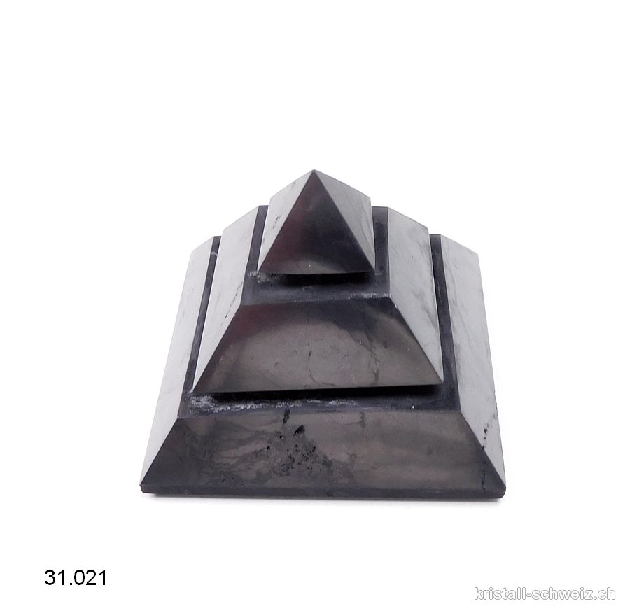 Pyramid Schungit SAKKARA 7 cm x H. 5,5 cm. SONDERANGEBOT